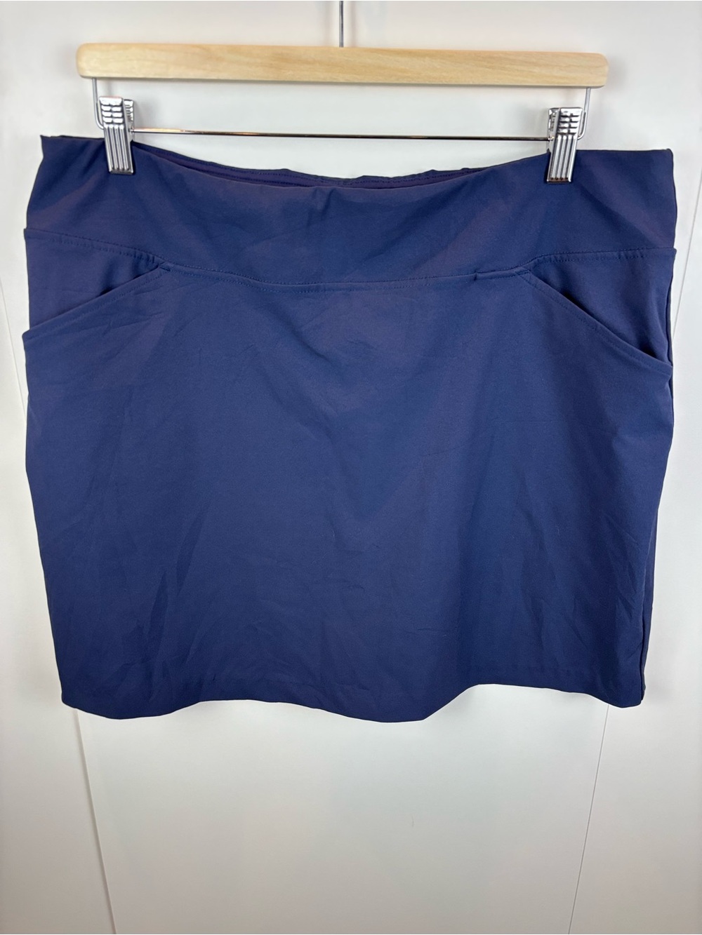 Lilly Pulitzer Luxletic Navy Blue Skort sz 16 Athletic Skirt Tennis Pickleball